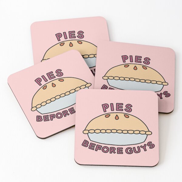 Item preview, Pies Before Guys Feminist Cartoon Illustration designed and sold by strangekind.