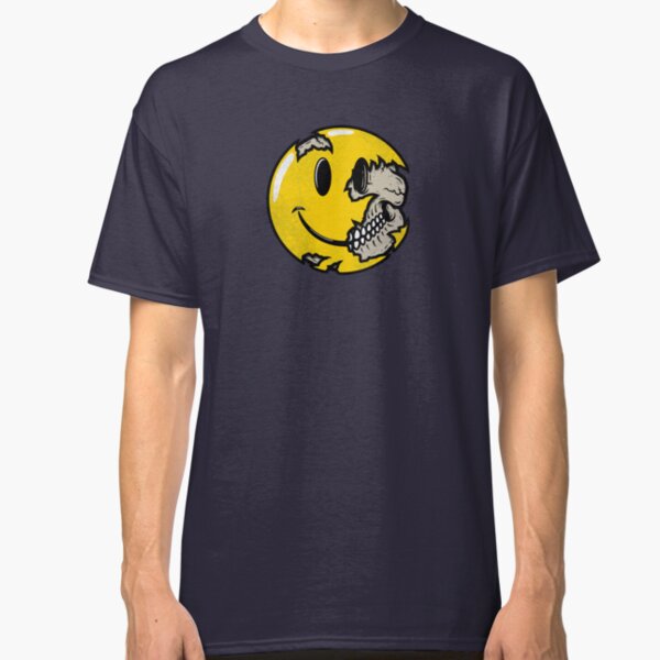 Smiley face skull Classic T-Shirt
