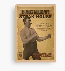 Charles Mulligan's Steak House Canvas Print
