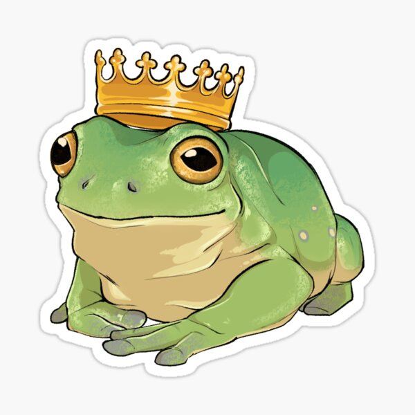 Realistic Frog Stickers for Sale