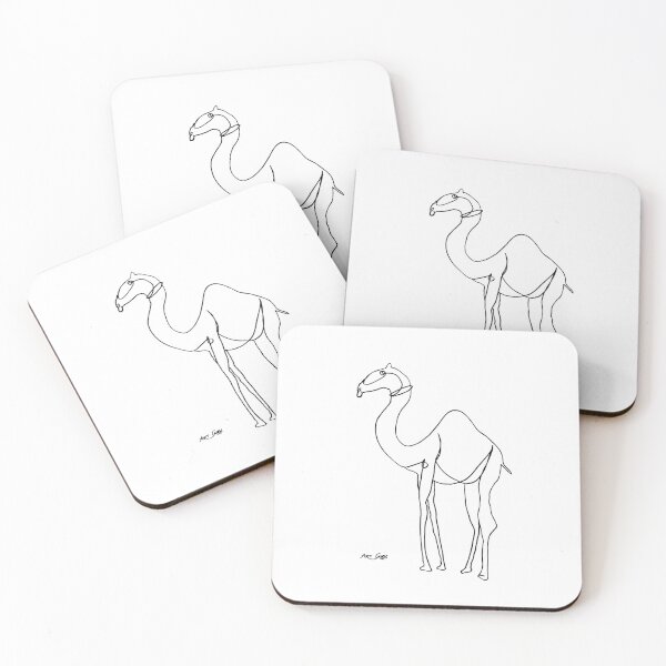 Item preview, Camel With One Hump, 1049, 27 x 40, Ink On Paper, ArtGuru designed and sold by Art Guru.