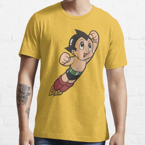 Zazzle Vintage Astroboy Anime Robot Show Astro Boy Space T-Shirt, Men's, Size: Adult S, Black