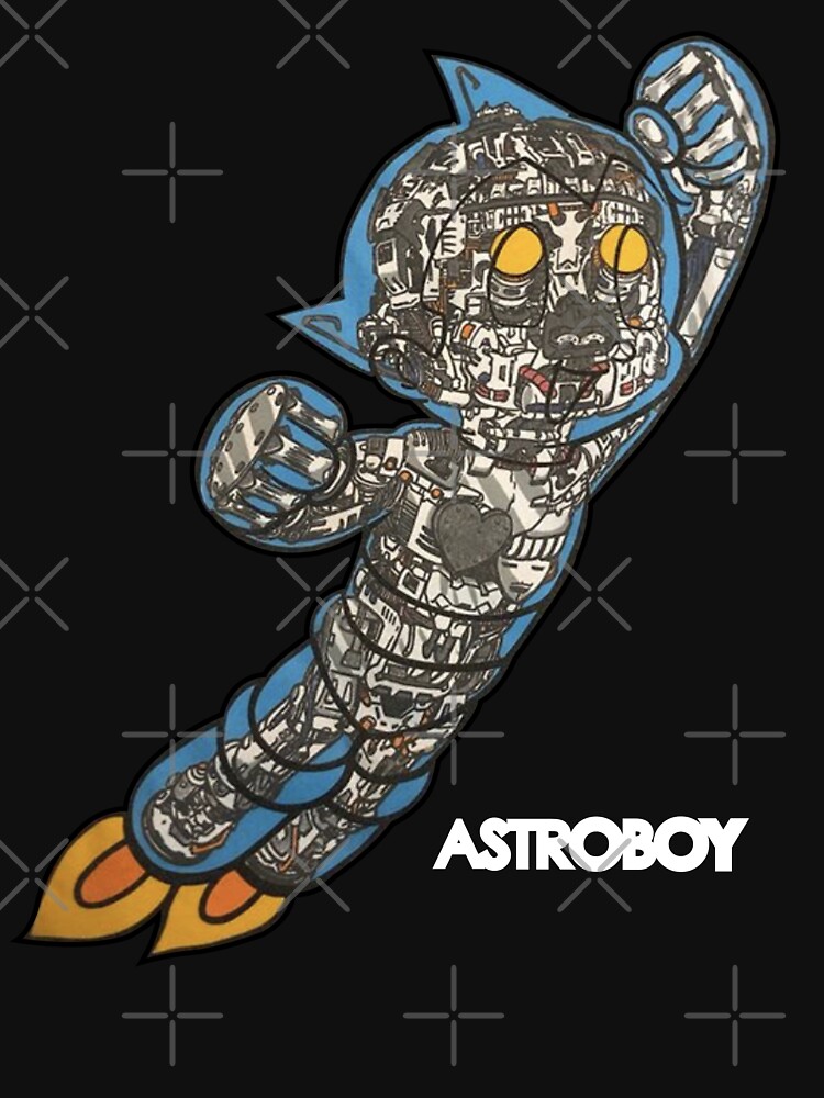 Vintage Astroboy Anime Robot Show Astro Boy Space T-Shirt