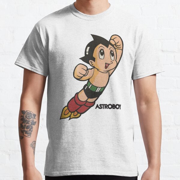 Aliexpress Vintage Astroboy Anime Robot Show Astro Boy Space Art Childhood Cartoon Manga T-Shirt Cute Tops