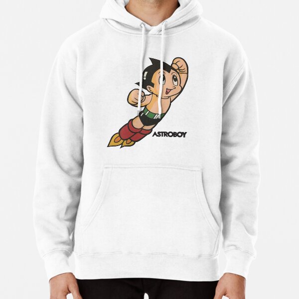 Astro Boy Half Robot Hoodie, Anime Graphic Hoodies