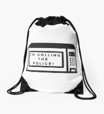 I'm Calling the Police Drawstring Bag
