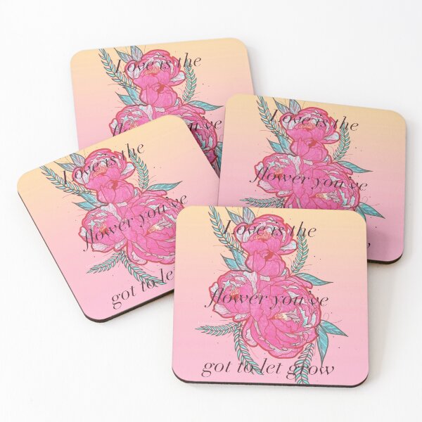 Item preview, Love is the flower you’ve got to let grow designed and sold by Marcus Rubin.