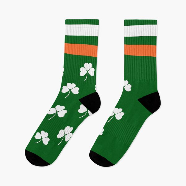 Item preview, Shamrocks and Stripes St Patricks Day  designed and sold by SOCKSbySBD.