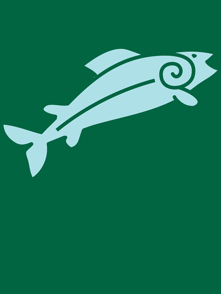 Happy Salmon Jumping by a-roderick