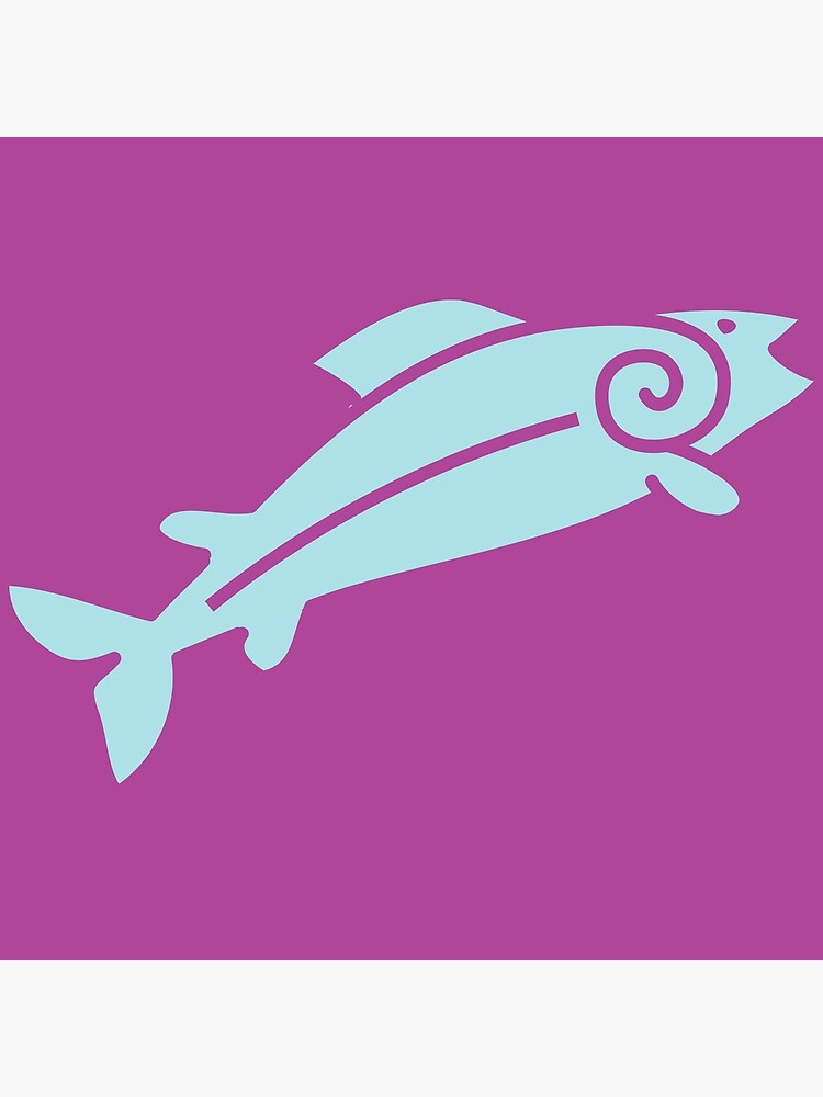 Happy Salmon Jumping by a-roderick