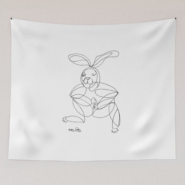 Item preview, Happy Rabbit, 1039, 27 x 40, Ink On Paper, ArtGuru designed and sold by Art Guru.