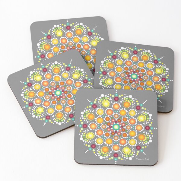 Item preview, Mandala inspired on the Solar plexus Chakra: Manipura designed and sold by mandalaspot.
