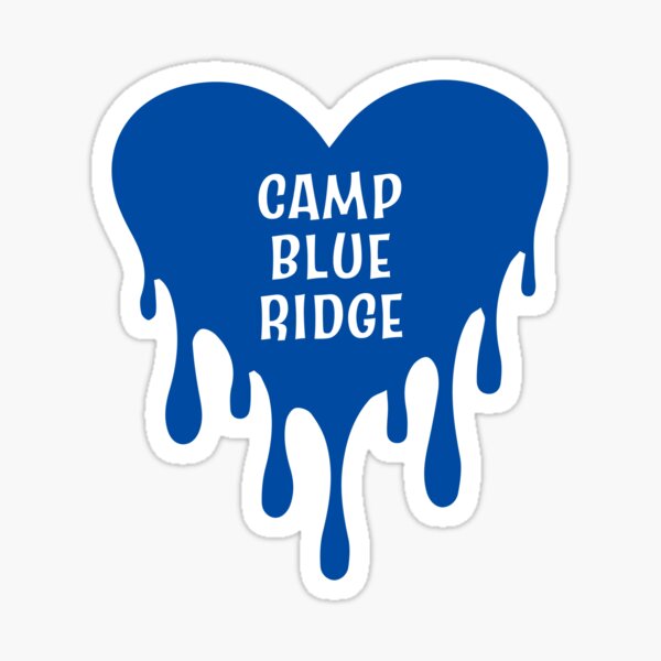 Item preview, Camp Blue Ridge Sticker designed and sold by dddesignsnj.