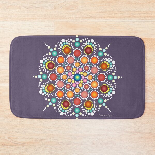 Item preview, Colorful mandala inspired on the Sacral Chakra – Svadhistana designed and sold by mandalaspot.