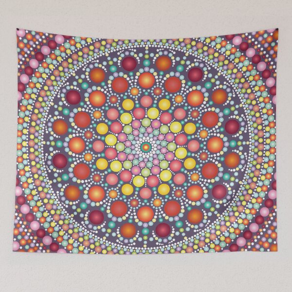 Item preview, Colorful mandala inspired on the Sacral Chakra – Svadhistana designed and sold by mandalaspot.