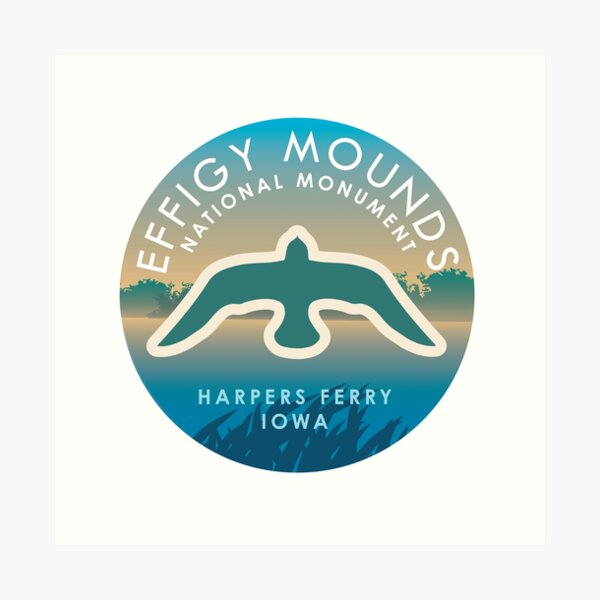 Item preview, Effigy Mounds National Monument designed and sold by NaomiFriend.