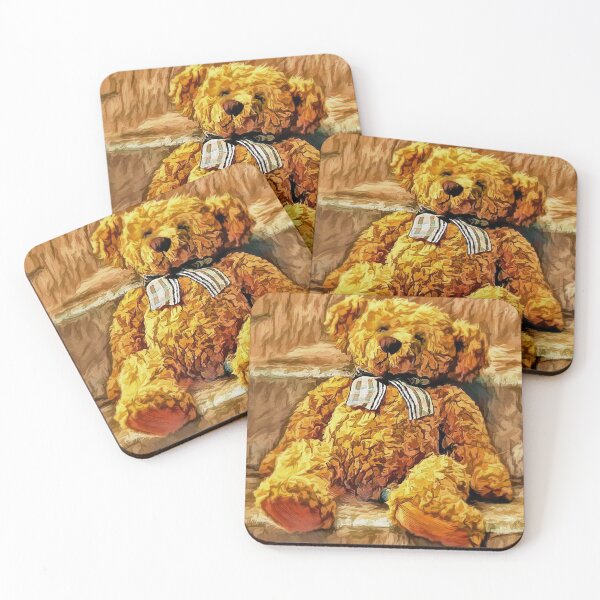 Item preview, Classic Cute Teddy Bear Plush with Ribbon designed and sold by critterville.