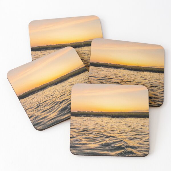 Item preview, Sunset over Quonnie Pond designed and sold by AnythingButGray.