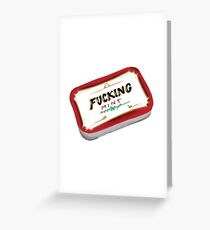 tik tok mint Greeting Card