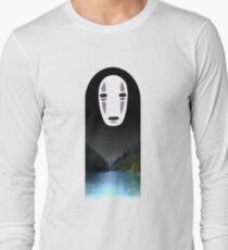 No Face- Spirited Away Long Sleeve T-Shirt