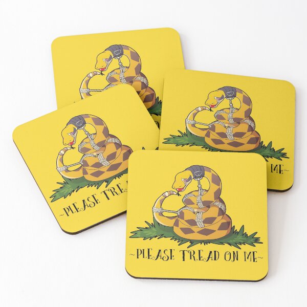Item preview, Please Tread On Me designed and sold by HeckHoundStudio.