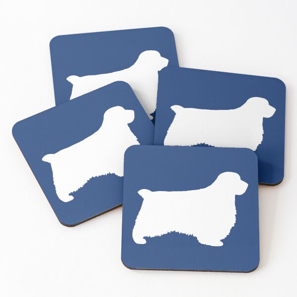 Item preview, Clumber Spaniel Dog Breed Silhouette(s) designed and sold by Jenn Inashvili.