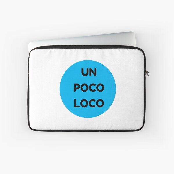 Item preview, UN POCO LOCO [BLUE] designed and sold by Inspirationmotivation.