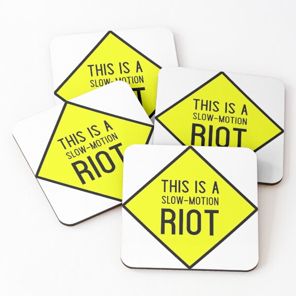 Item preview, This Is A Slow Motion Riot designed and sold by AndrewACaldwell.
