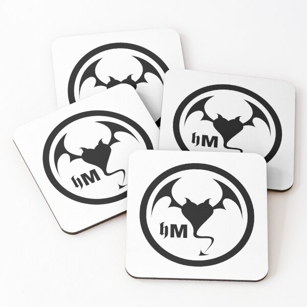 Item preview, Hollywood Monsters Circle Bat Logo - BLACK PRINT designed and sold by bzyrq.