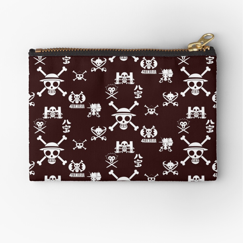 "Straw Hat Grand Fleet" Zipper Pouch for Sale by jimjimfuria Redbubble
