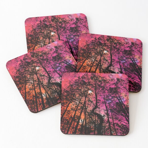 Item preview, Twisted Forest Hot Pink Orange designed and sold by 2sweetsDesign.