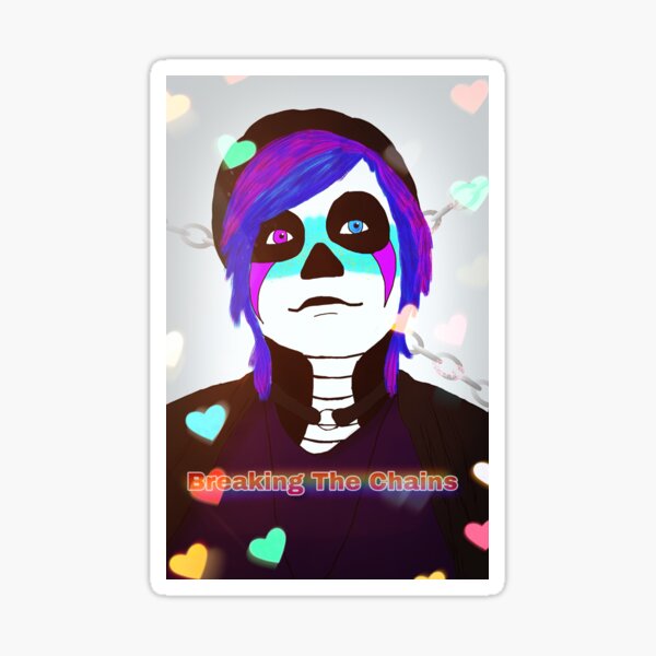 Echo skeleton Sticker