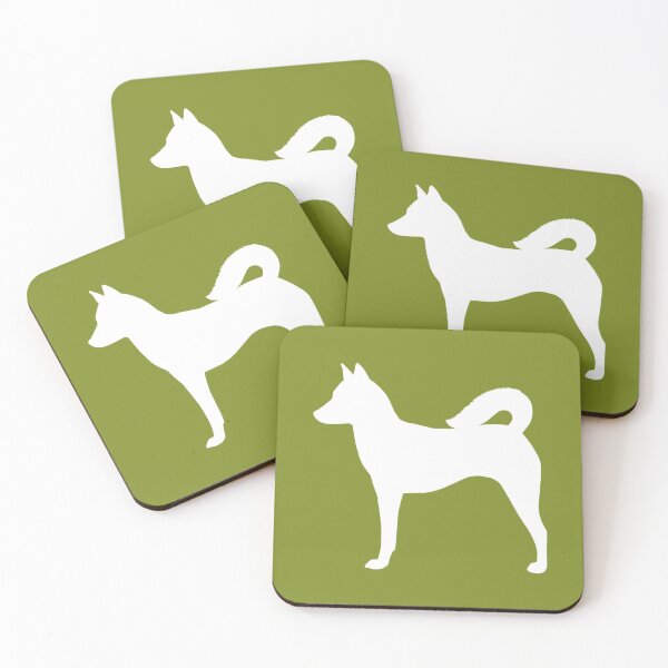 Item preview, Canaan Dog Silhouette (s) designed and sold by Jenn Inashvili.