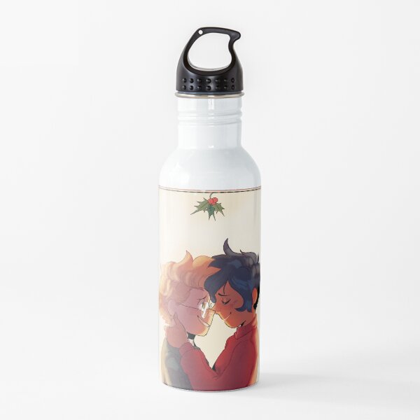 Meet me Under the Mistletoe Water Bottle
