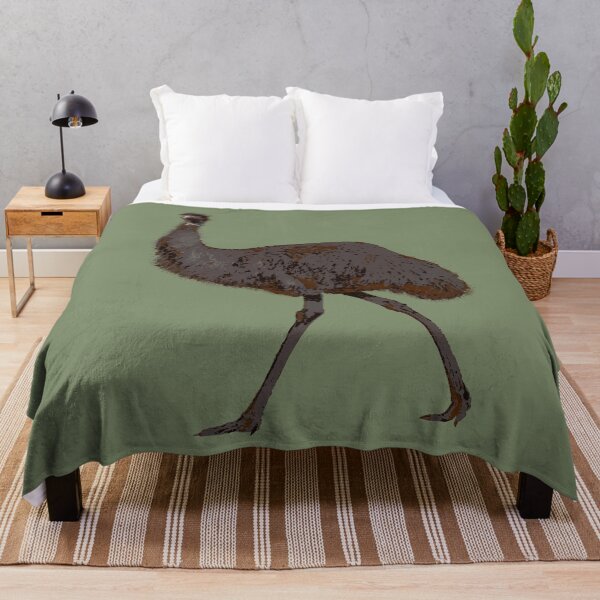 Item preview, Emu (Dromaius novaehollandiae)  by Chrissy Wild designed and sold by ChrissyWild.