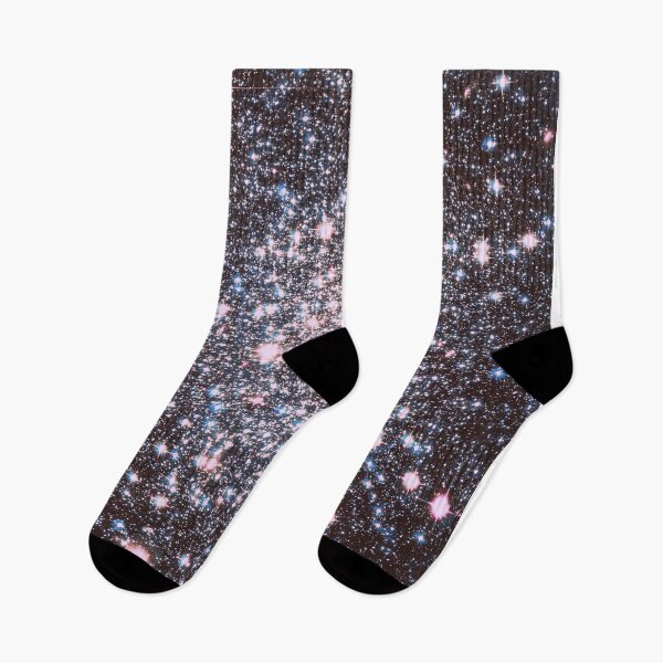 Item preview, Muted Millennial Pink Gray Blue Galaxy Sparkle Stars designed and sold by 2sweetsDesign.
