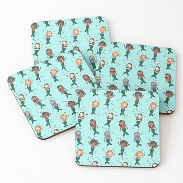 Item preview, Diverse Mermaids Illustration designed and sold by strangekind.