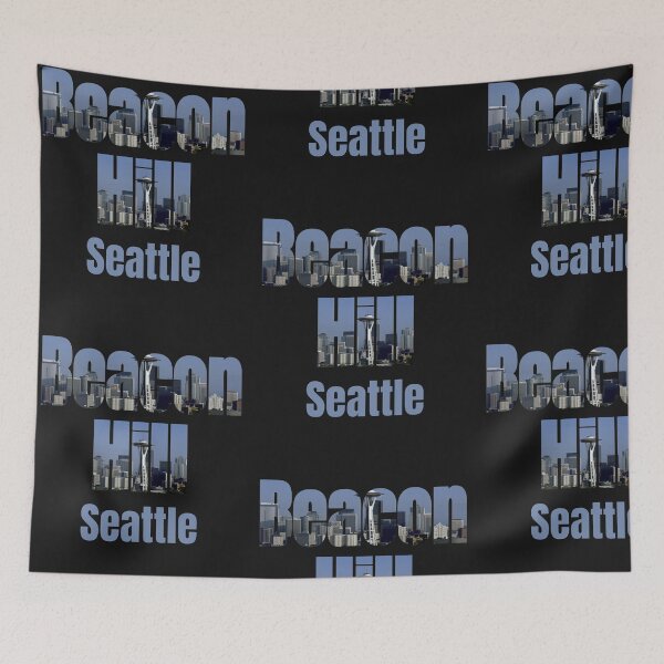 Item preview, Seattle Skyline, Beacon Hill Neighborhood Seattle City designed and sold by treasures83.