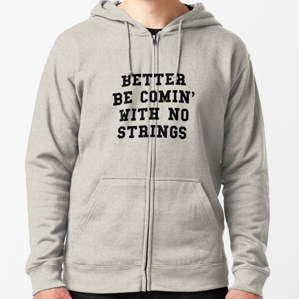 white hoodie without strings