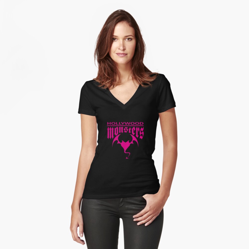 Item preview, Fitted V-Neck T-Shirt designed and sold by bzyrq.