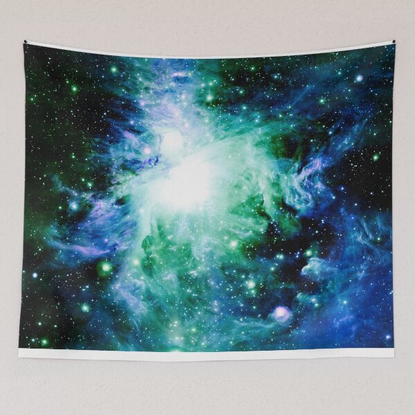 Item preview, Galaxy Orion Nebula Blue Teal Green  designed and sold by 2sweetsDesign.