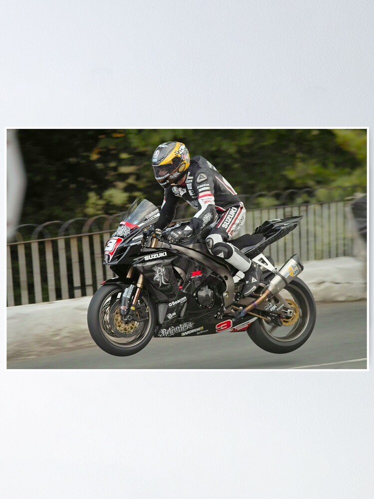 Alternate view of Guy Martin Isle of Man TT 2011 Poster