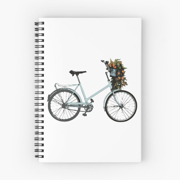 Item preview, Retro Spring Flower Bike designed and sold by Morgan Lawrence Petrov.