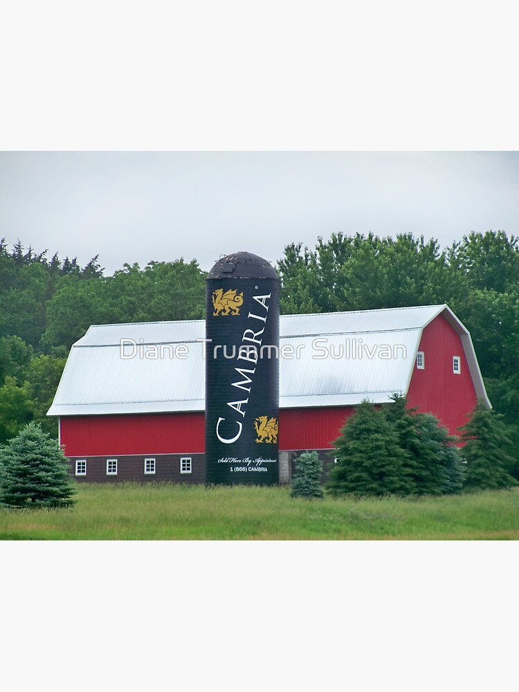 "Cambria Silo Barn" Poster for Sale by Diane Trummer Sullivan Redbubble