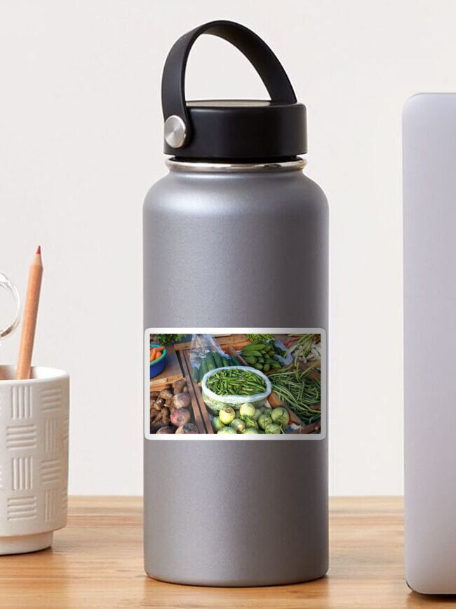 Thumbnail 1 of 3, Sticker, Become a vegan and save the environment designed and sold by santoshputhran.