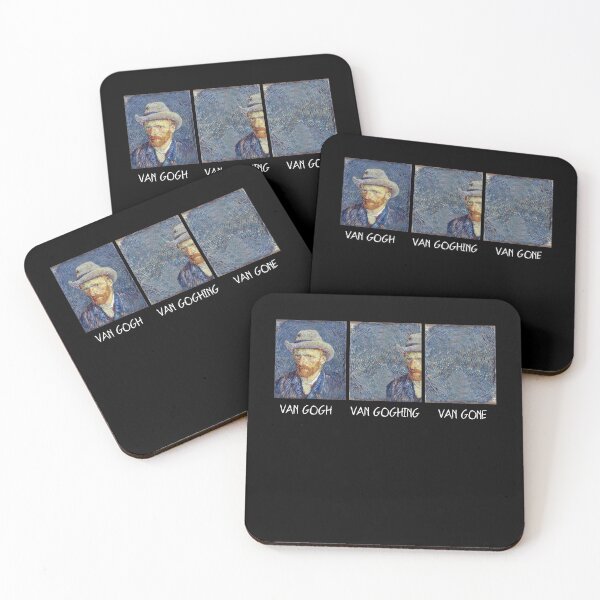 Item preview, Van Gogh Van Goghing Van Gone Funny Meme designed and sold by reapolo.