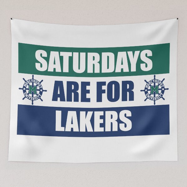 Item preview, Saturdays are for Lakers designed and sold by Mikayla Berndt.