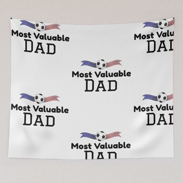 Item preview, Most Valuable Dad Soccer Father's Day Gift designed and sold by treasures83.