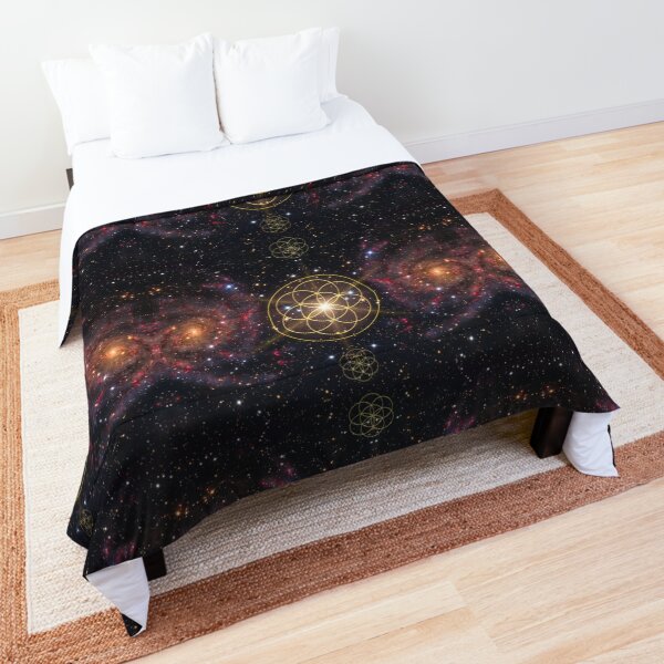 Cosmic Golden Seed of Life Comforter