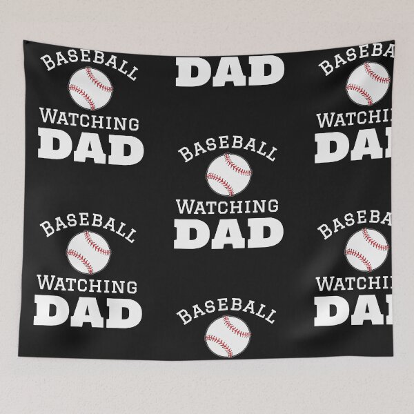 Item preview, Baseball Watching Dad, Baseball Players Athletes Sports Lovers designed and sold by treasures83.
